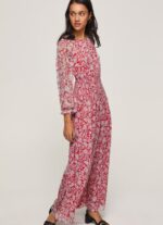 Women Multi Pepe Jeans Chiffon Dress 60J40143 - Image 4