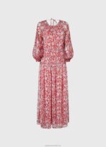 Women Multi Pepe Jeans Chiffon Dress 60J40143 - Image 5