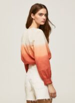 Women Multi Pepe Jeans Colour Block Faded Shirt 60J40338 - Image 4