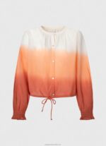 Women Multi Pepe Jeans Colour Block Faded Shirt 60J40338 - Image 5