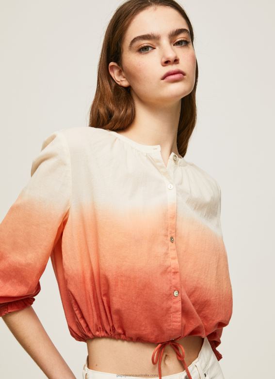women_multi_pepe_jeans_colour_block_faded_shirt_60j40338.jpg Women Multi Pepe Jeans Colour Block Faded Shirt 60J40338 - Image 1
