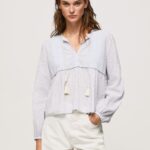 Women Multi Pepe Jeans Cotton Voile Tunic 60J40349