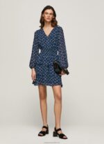 Women Multi Pepe Jeans Eyra Printed Mini Dress 60J40198 - Image 2