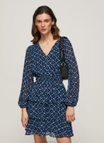 Women Multi Pepe Jeans Eyra Printed Mini Dress 60J40198