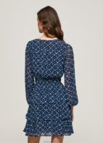 Women Multi Pepe Jeans Eyra Printed Mini Dress 60J40198 - Image 4