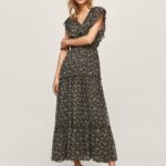 Women Multi Pepe Jeans Floral Chiffon Dress 60J40214