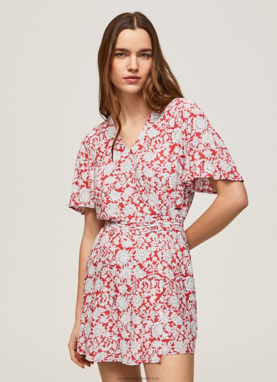 women_multi_pepe_jeans_floral_print_short_jumpsuit_60j40168.jpg Women Multi Pepe Jeans Floral Print Short Jumpsuit 60J40168 - Image 1