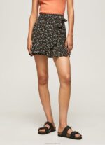Women Multi Pepe Jeans Floral Print Skirt 60J40483 - Image 2