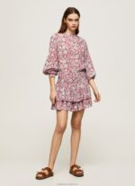 Women Multi Pepe Jeans Floral Print Skirt 60J40503