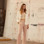 Women Multi Pepe Jeans Floral Print Straight Trousers 60J40314