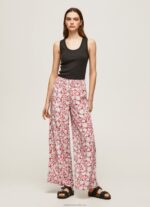 Women Multi Pepe Jeans Floral Print Wide Trousers 60J40304