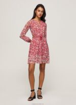 Women Multi Pepe Jeans Floral Printed Dress 60J40144 - Image 2