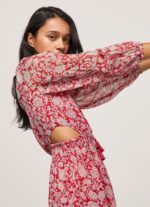 Women Multi Pepe Jeans Floral Printed Dress 60J40144 - Image 3