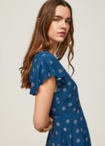 Women Multi Pepe Jeans Floral Printed Dress 60J40193 - Image 3
