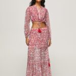 Women Multi Pepe Jeans Floral Printed Skirt 60J40477