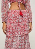 Women Multi Pepe Jeans Floral Printed Skirt 60J40477 - Image 3