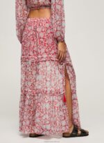 Women Multi Pepe Jeans Floral Printed Skirt 60J40477 - Image 4