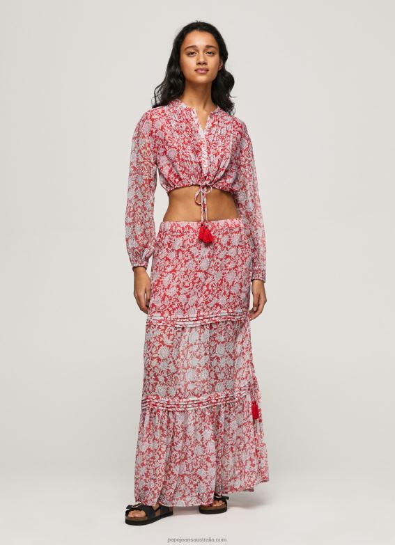 women_multi_pepe_jeans_floral_printed_skirt_60j40477.jpg Women Multi Pepe Jeans Floral Printed Skirt 60J40477 - Image 1