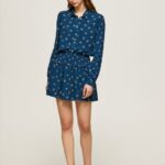 Women Multi Pepe Jeans Floral Printed Skirt 60J40505