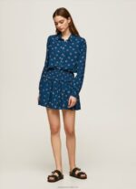 Women Multi Pepe Jeans Floral Printed Skirt 60J40505