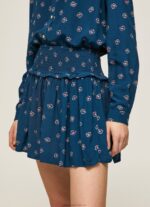 Women Multi Pepe Jeans Floral Printed Skirt 60J40505 - Image 3