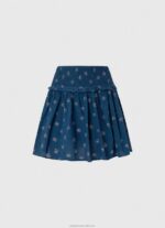 Women Multi Pepe Jeans Floral Printed Skirt 60J40505 - Image 5