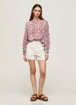 Women Multi Pepe Jeans Flower Print Blouse 60J40373 - Image 2