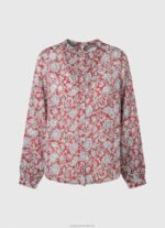 Women Multi Pepe Jeans Flower Print Blouse 60J40373 - Image 4