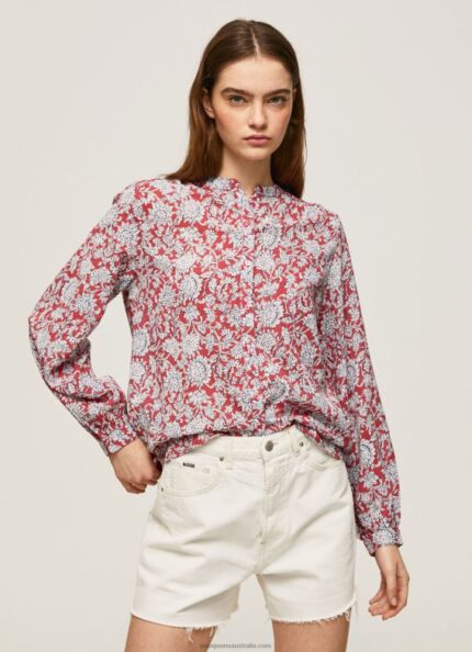 Women Multi Pepe Jeans Flower Print Blouse 60J40373