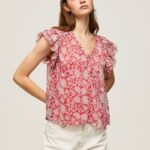 Women Multi Pepe Jeans Flower Printed Blouse 60J40372