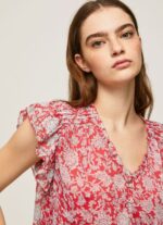 Women Multi Pepe Jeans Flower Printed Blouse 60J40372 - Image 3