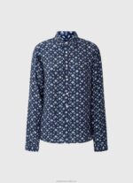 Women Multi Pepe Jeans Geometric Print Blouse 60J40357 - Image 5