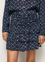 Women Multi Pepe Jeans Geometric Print Short Skirt 60J40497 - Image 3