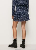 Women Multi Pepe Jeans Geometric Print Short Skirt 60J40497 - Image 4