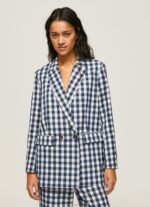 Women Multi Pepe Jeans Ginghy Check Printed Blazer 60J40136