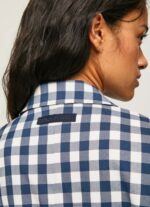 Women Multi Pepe Jeans Ginghy Check Printed Blazer 60J40136 - Image 5