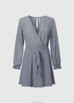 Women Multi Pepe Jeans Logo Printed Dress 60J40160 - Image 5