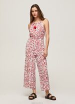 Women Multi Pepe Jeans Long Floral Print Jumpsuit 60J40169 - Image 2