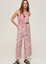 Women Multi Pepe Jeans Long Floral Print Jumpsuit 60J40169