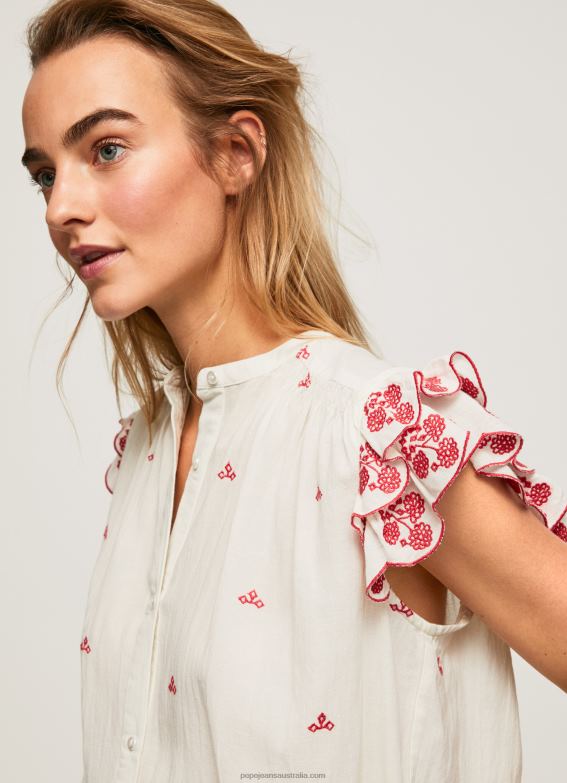 women_multi_pepe_jeans_mao_blouse_embroidered_details_60j40322.jpg Women Multi Pepe Jeans Mao Blouse Embroidered Details 60J40322 - Image 1