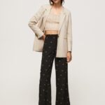 Women Multi Pepe Jeans Paisley Print Pants 60J40293