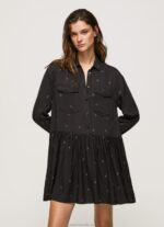 Women Multi Pepe Jeans Paisley Print Short Dress 60J40155 - Image 2