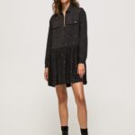 Women Multi Pepe Jeans Paisley Print Short Dress 60J40155