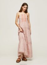 Women Multi Pepe Jeans Parhi Flower Dress 60J40182 - Image 2
