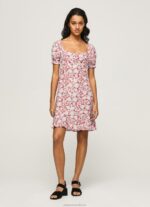 Women Multi Pepe Jeans Pavana Floral Print Dress 60J40167 - Image 2