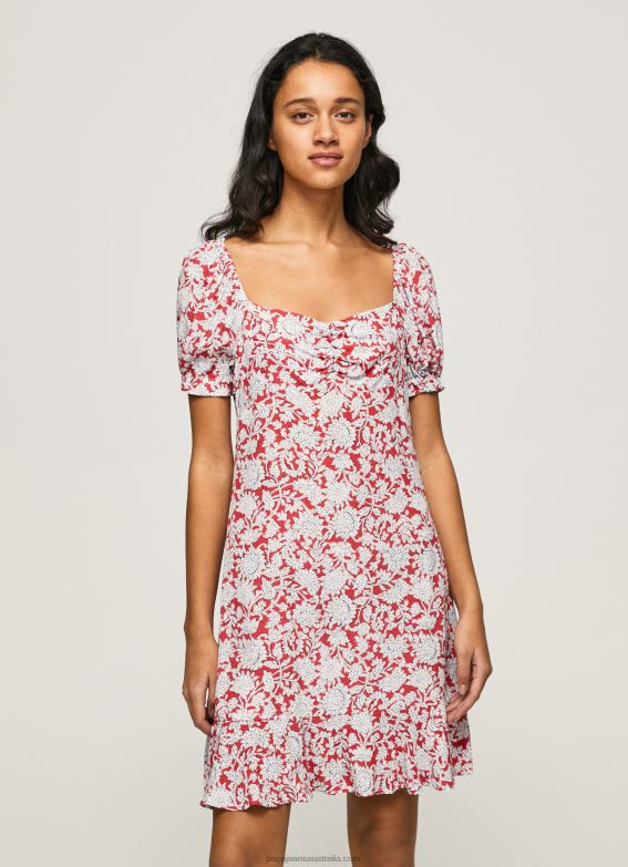 women_multi_pepe_jeans_pavana_floral_print_dress_60j40167.jpg Women Multi Pepe Jeans Pavana Floral Print Dress 60J40167 - Image 1