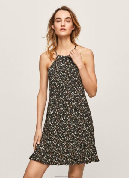 Women Multi Pepe Jeans Pospy Floral Flowy Dress 60J40222