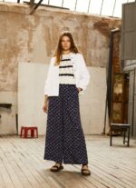 Women Multi Pepe Jeans Printed Wide Trousers 60J40300