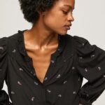 Women Multi Pepe Jeans Ruffled Paisley Blouse 60J40329