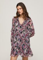 Women Multi Pepe Jeans Short Boxy Fit Dress 60J40179